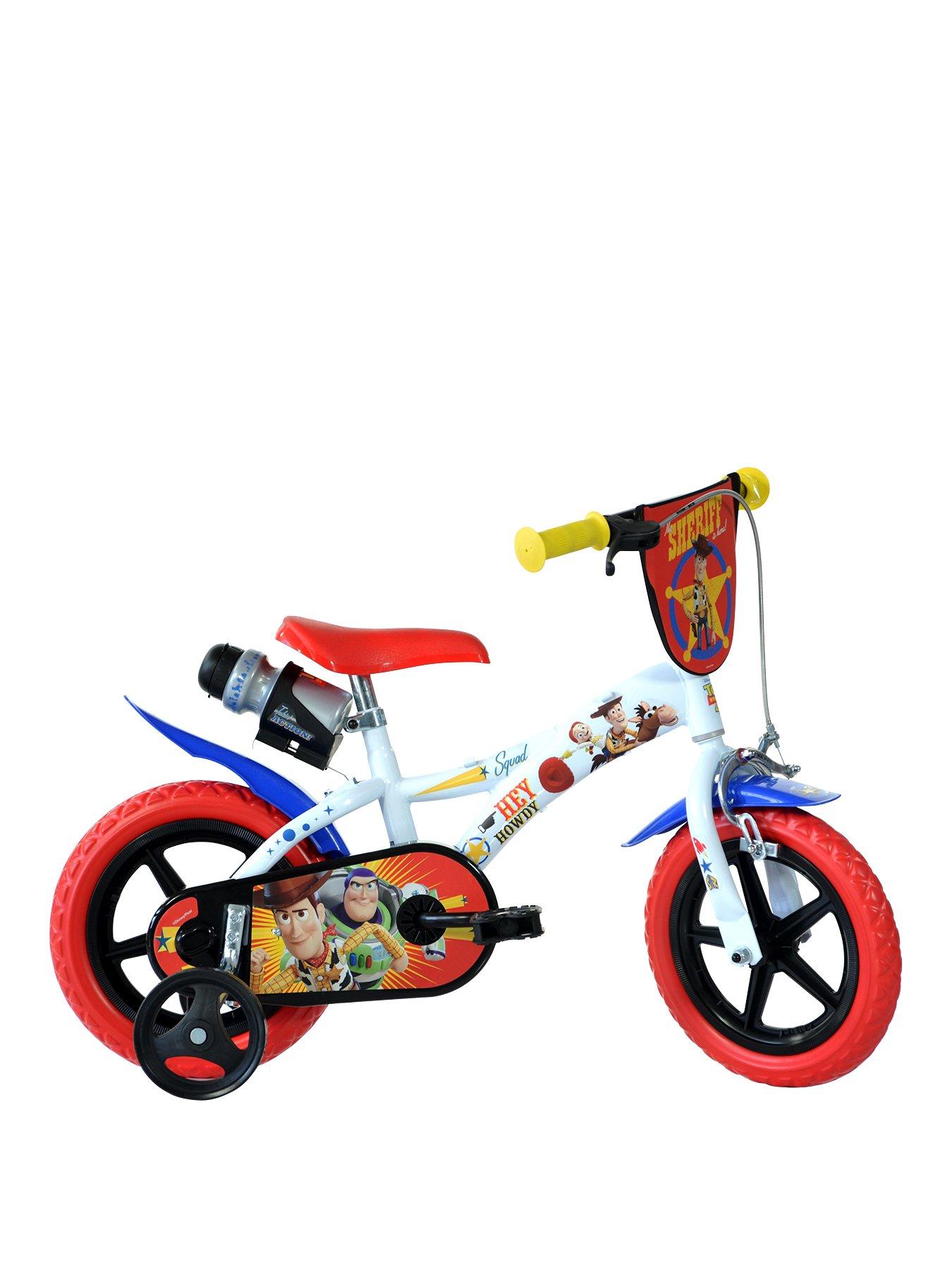 toy story bike with training wheels