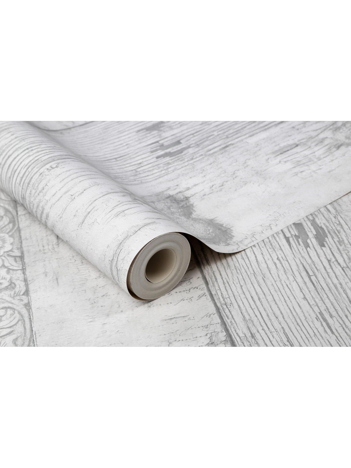 Image 2 of 4 of Fresco Plank Love Heart Wallpaper&nbsp;