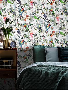 Product photograph of Fresco Amazon Tropical Multi Wallpaper from very.co.uk