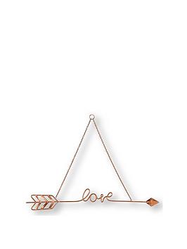 Product photograph of Art For The Home Love Story Metal Wall Art from very.co.uk
