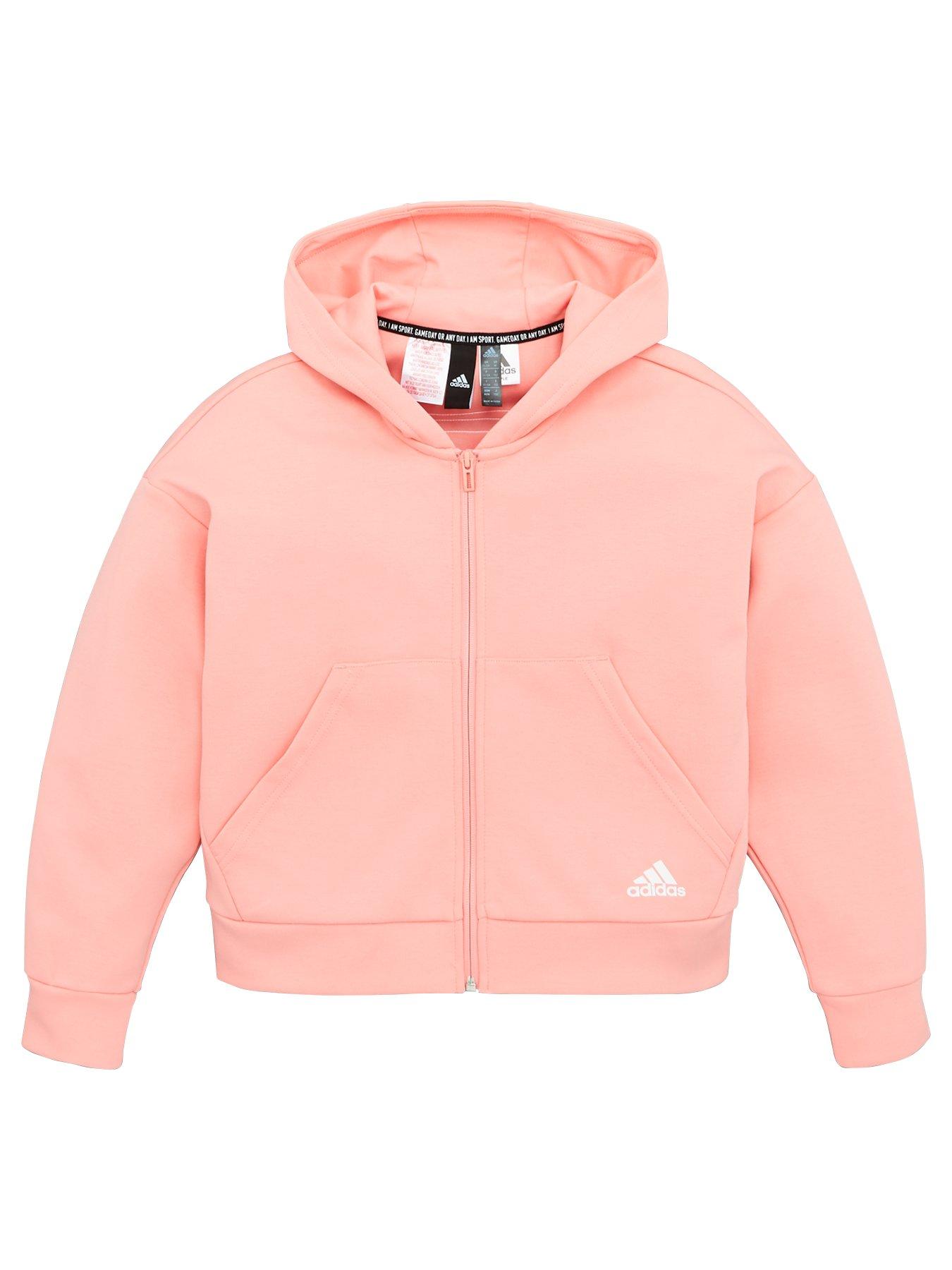 Adidas Childrens Crew Zip Front Hoodie review