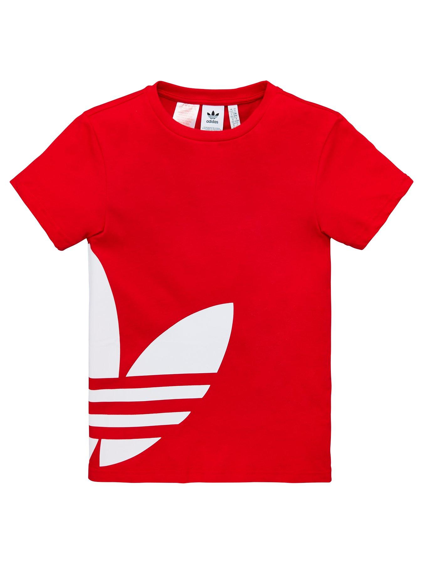 Adidas Originals Childrens Big Trefoil Short Sleeve T-Shirt review