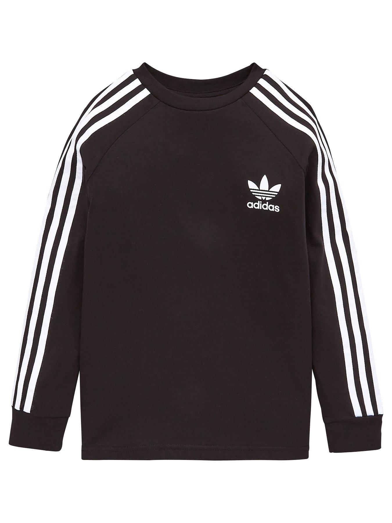 adidas long sleeve black top