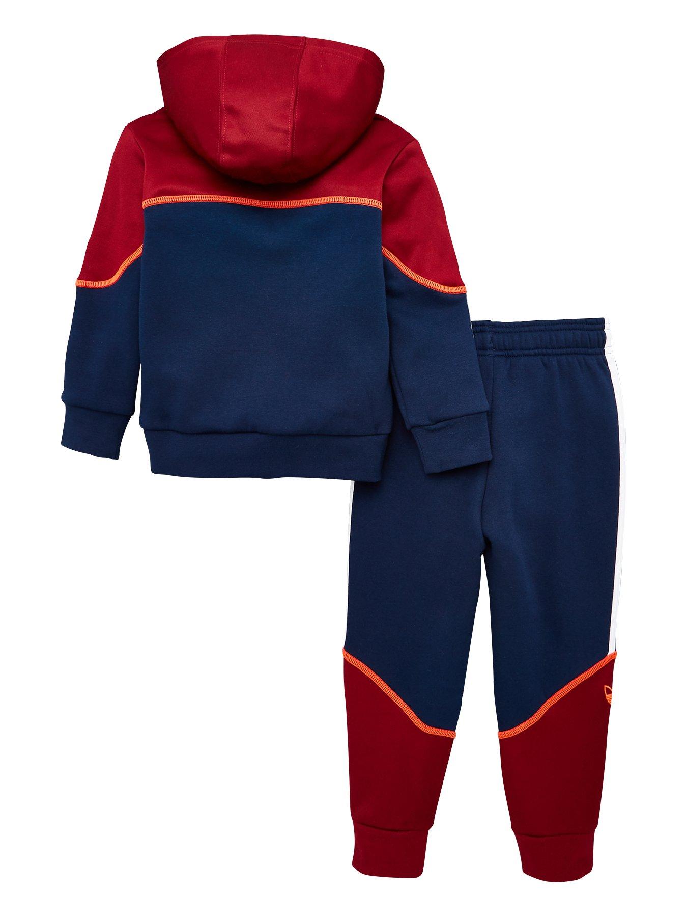 burgundy velvet adidas tracksuit