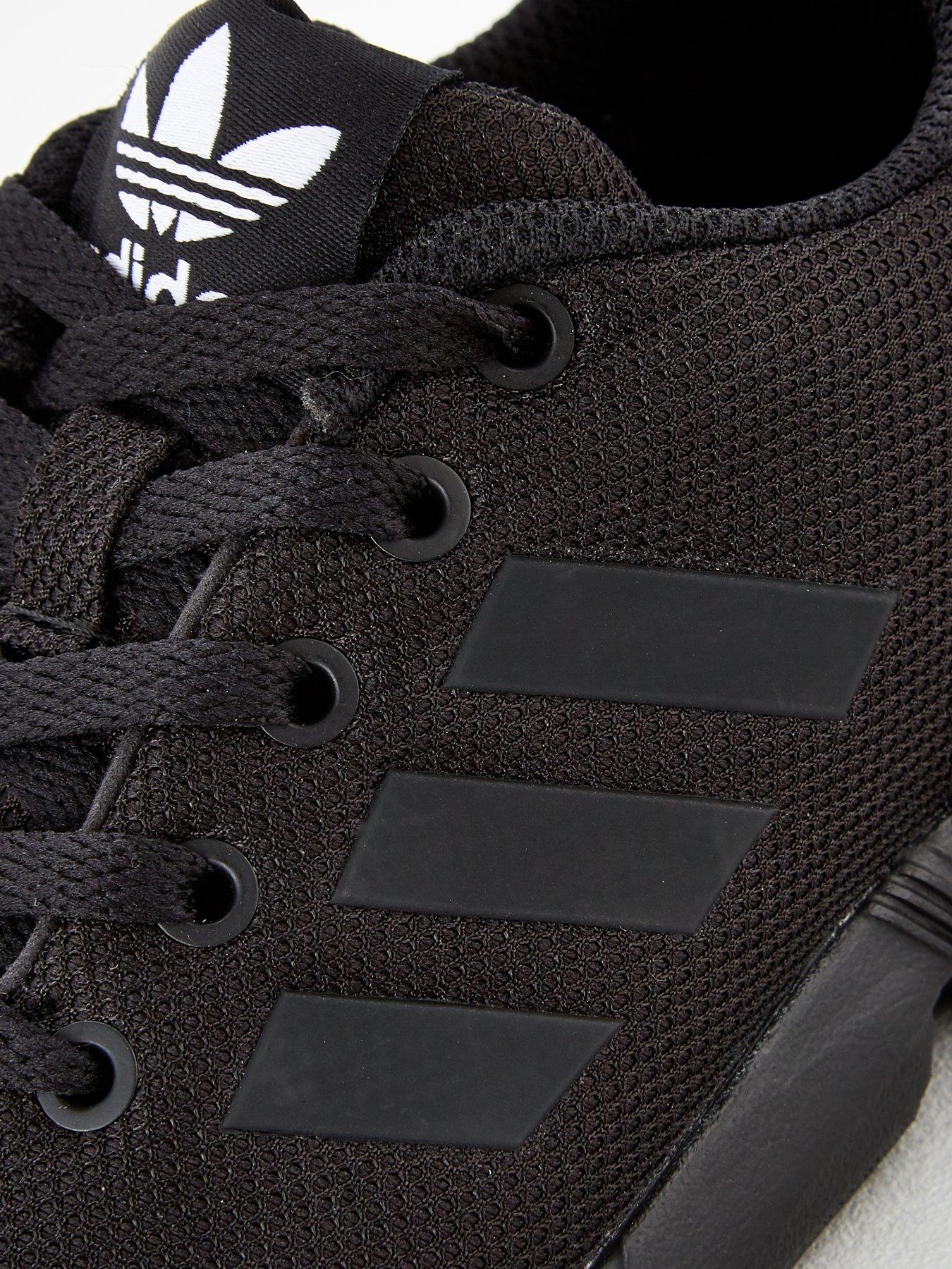 black zx flux junior