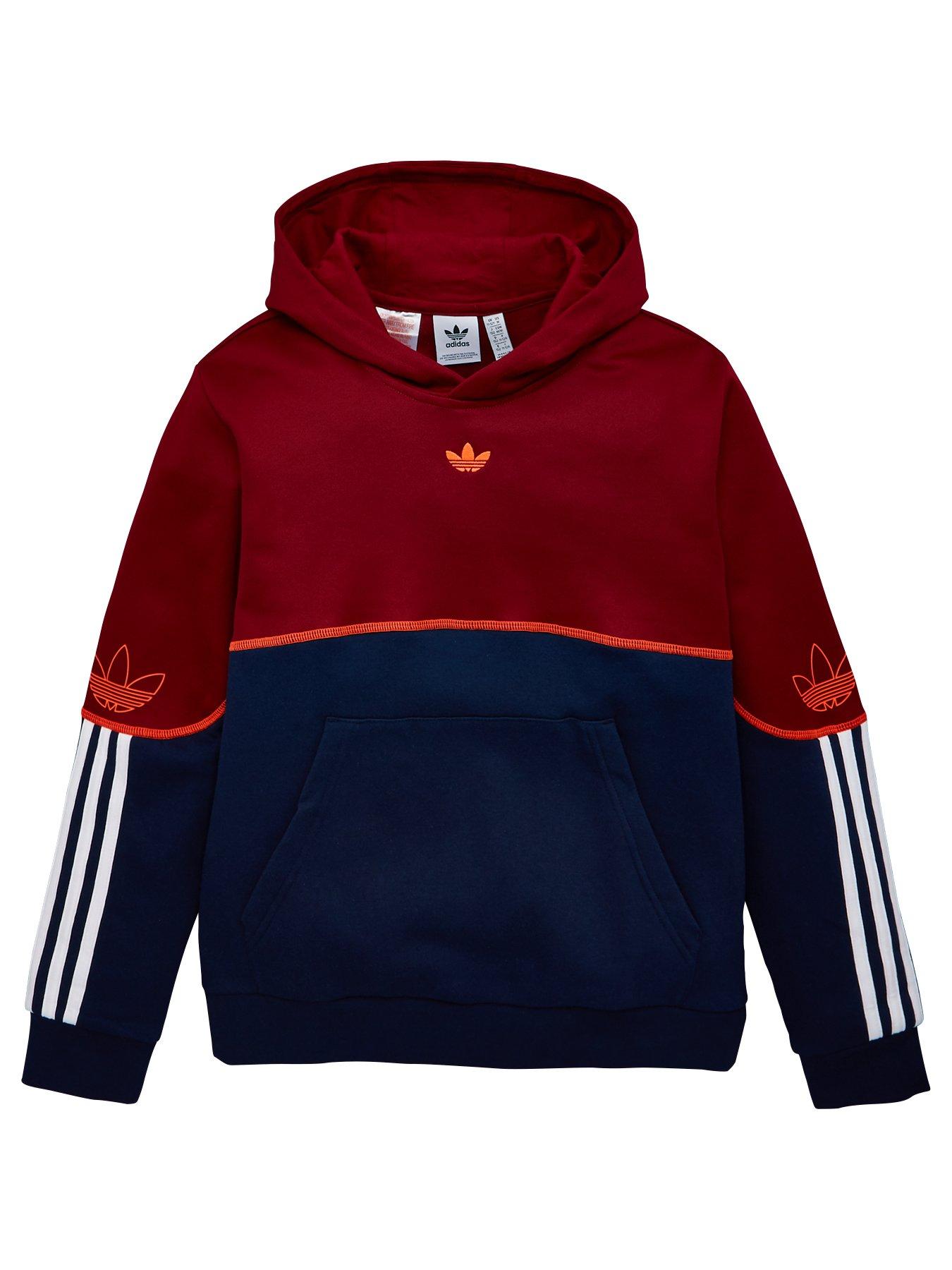 adidas sweatshirt burgundy