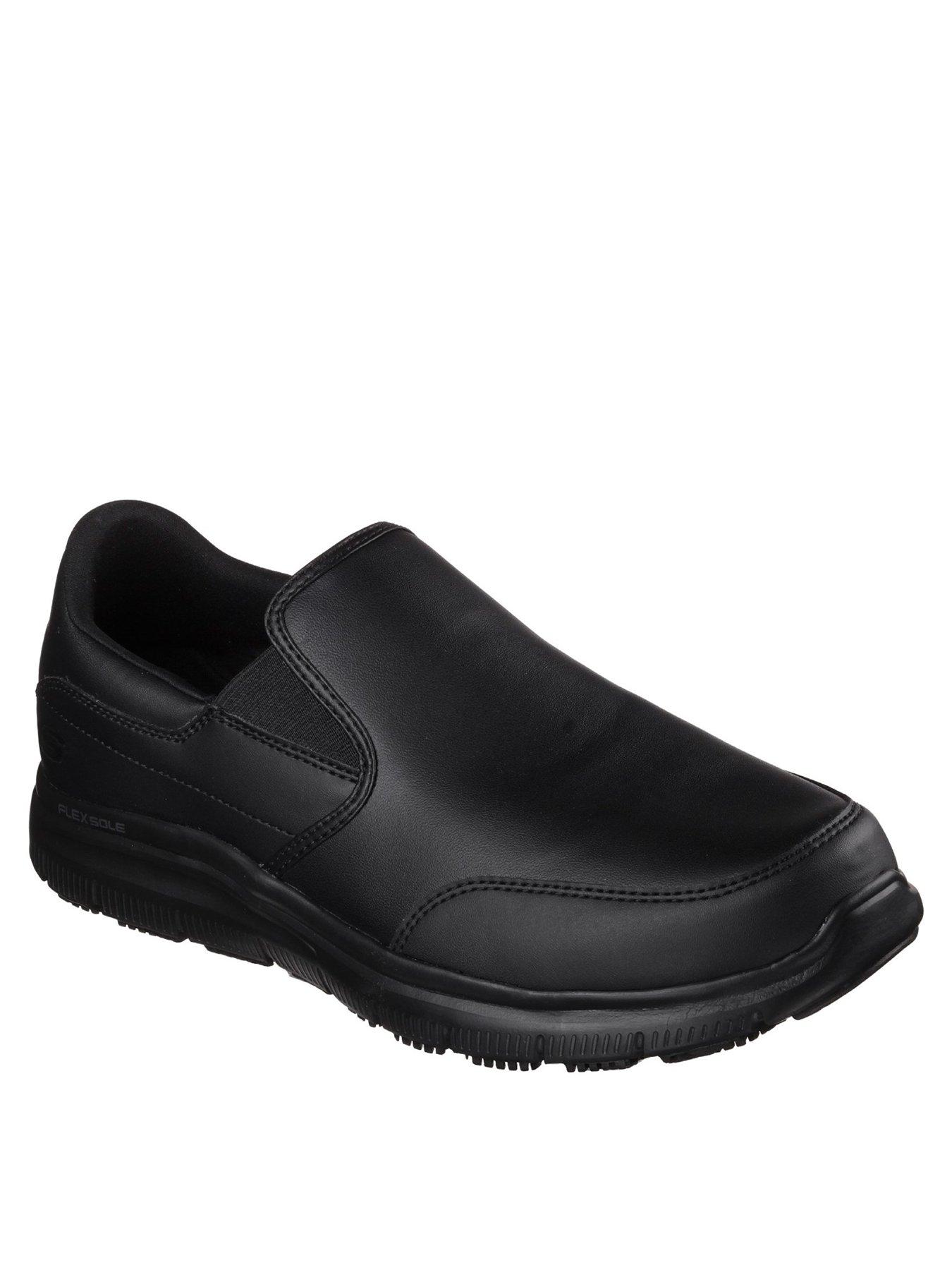 Skechers Flex Advantage Bronwood Slip On Shoe - Black | very.co.uk