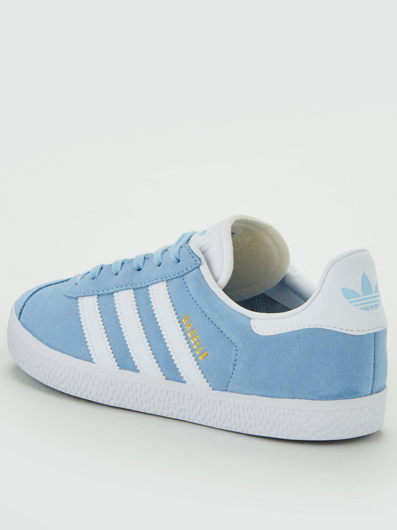 powder blue adidas gazelle