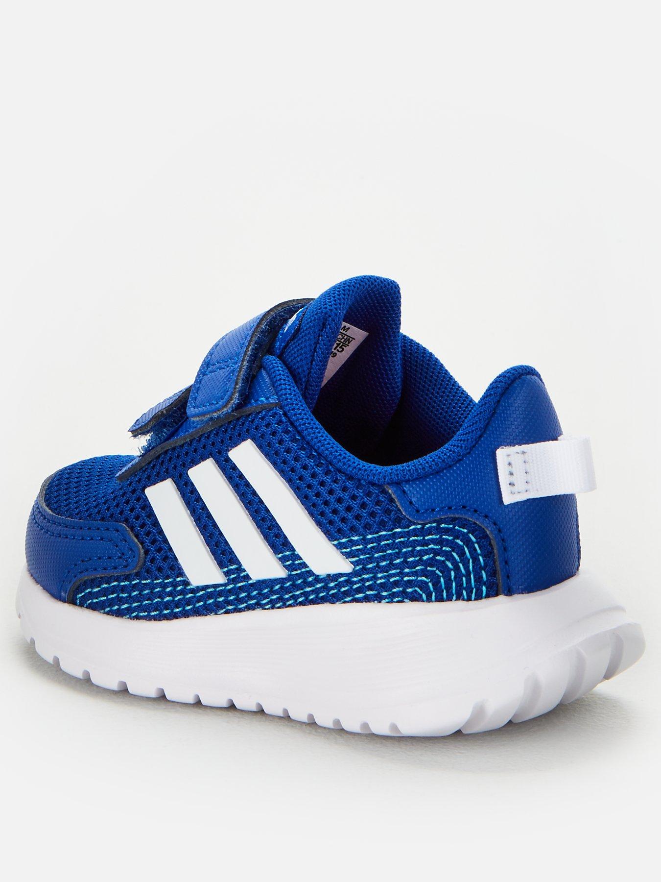 adidas Tensaur Run Infant Trainers - Blue/White | very.co.uk