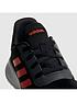  image of adidas-tensaur-run-junior-trainers-black-orange