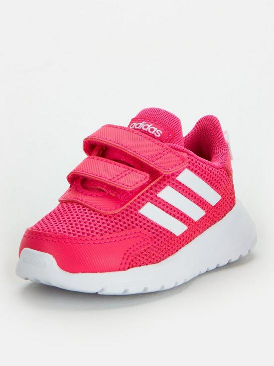 front image of adidas-tensaur-run-infant-trainers--nbsppinkwhite