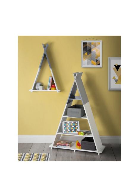 lloyd-pascal-teepee-wall-mounted-single-tier-kids-shelf