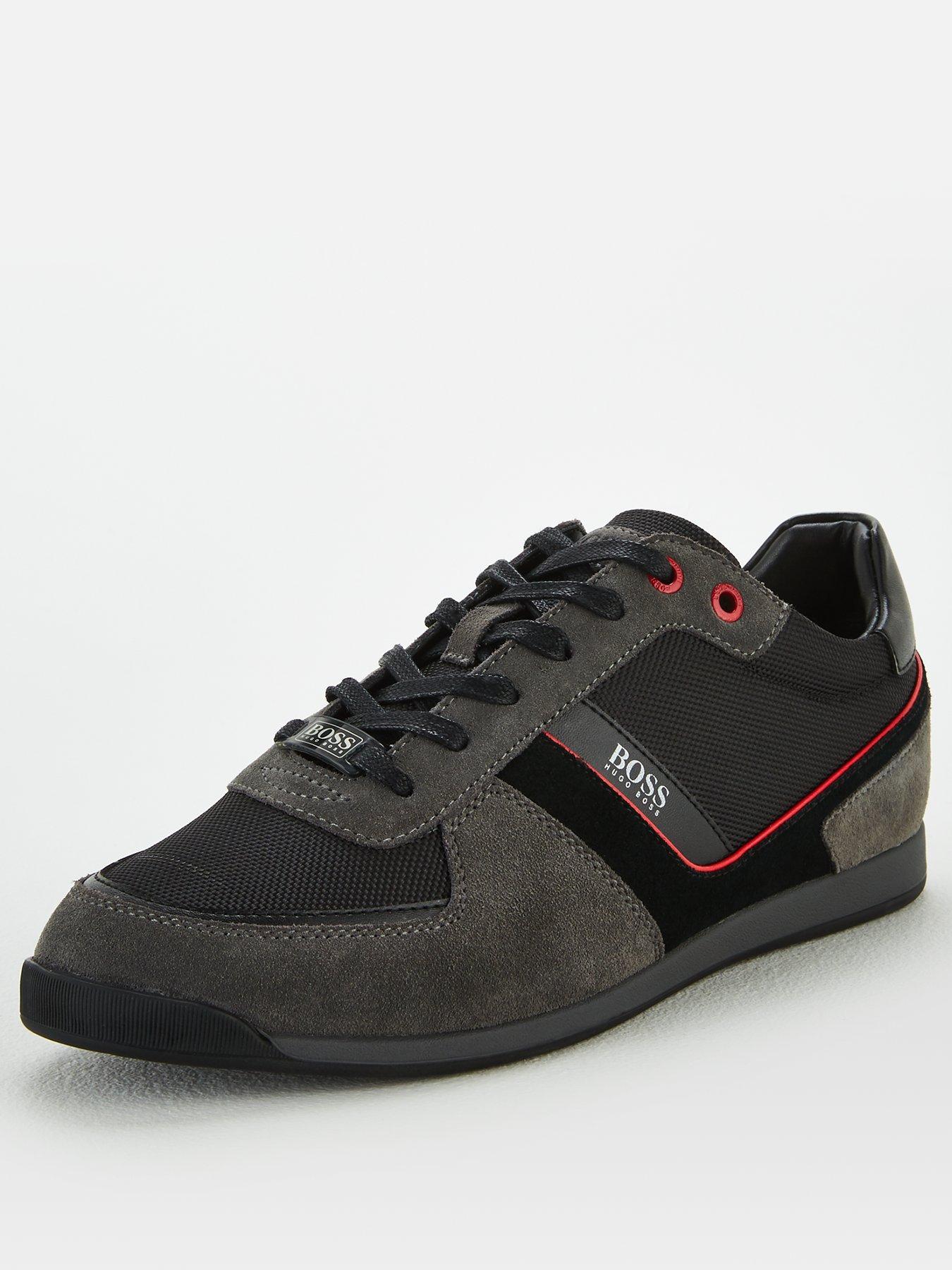 mens black boss trainers