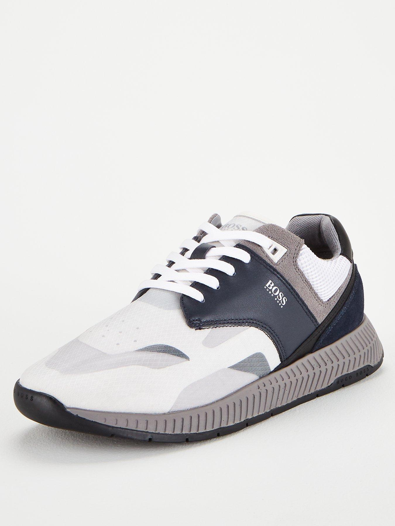 BOSS Titanium Runn Trainers - White 