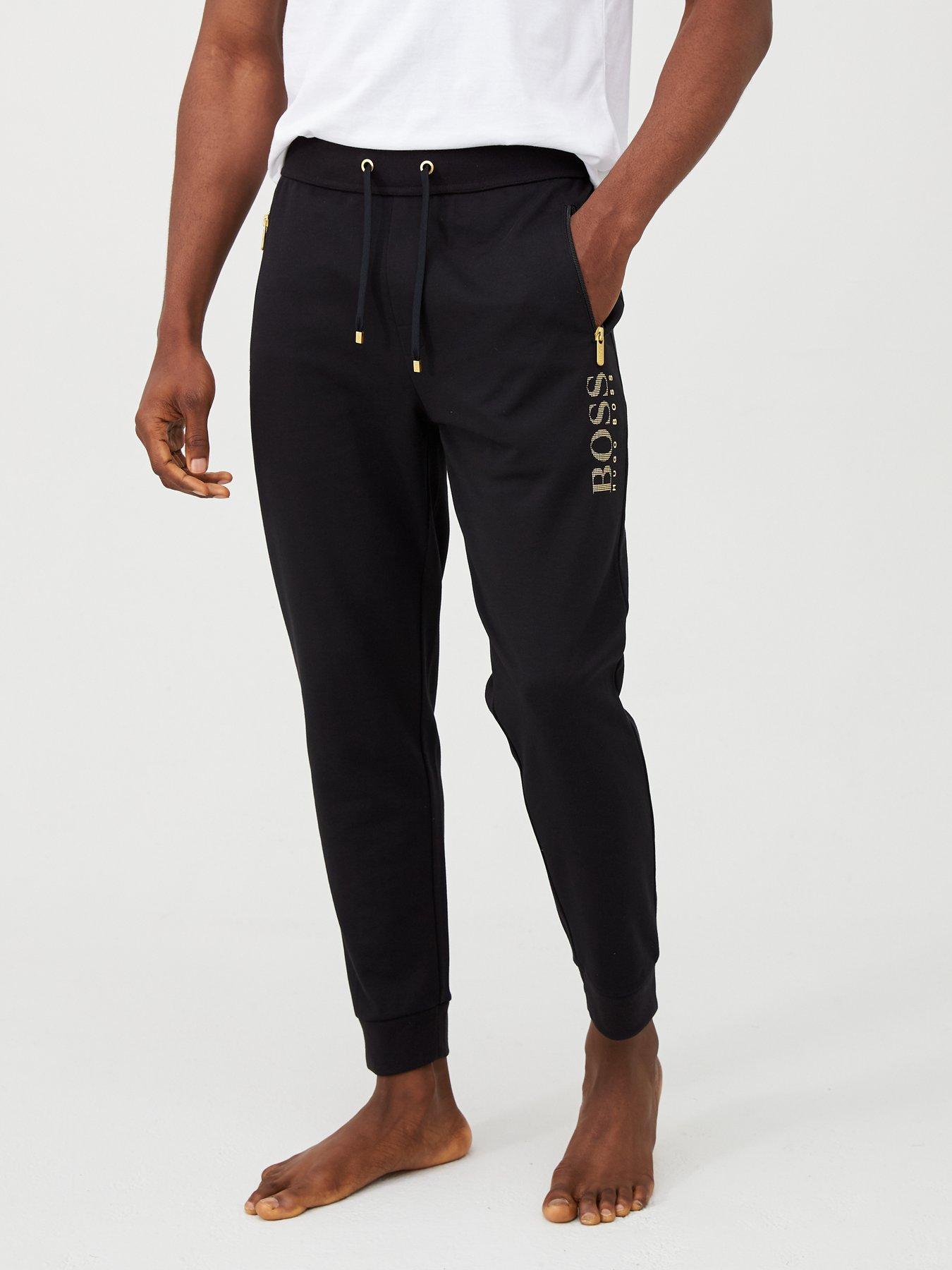 Clothing, Shoes & Jewelry Men BOSS HUGO BOSS Mens Relax Jersey TwoPiece Pajama Set Clothing