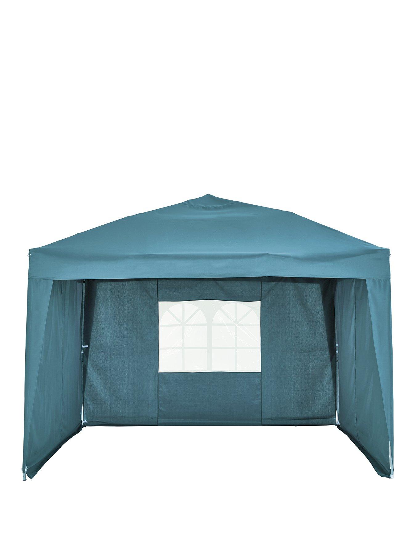 Pop up gazebo with side panels sale