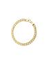  image of love-gold-9ct-gold-fancy-link-curb-bracelet