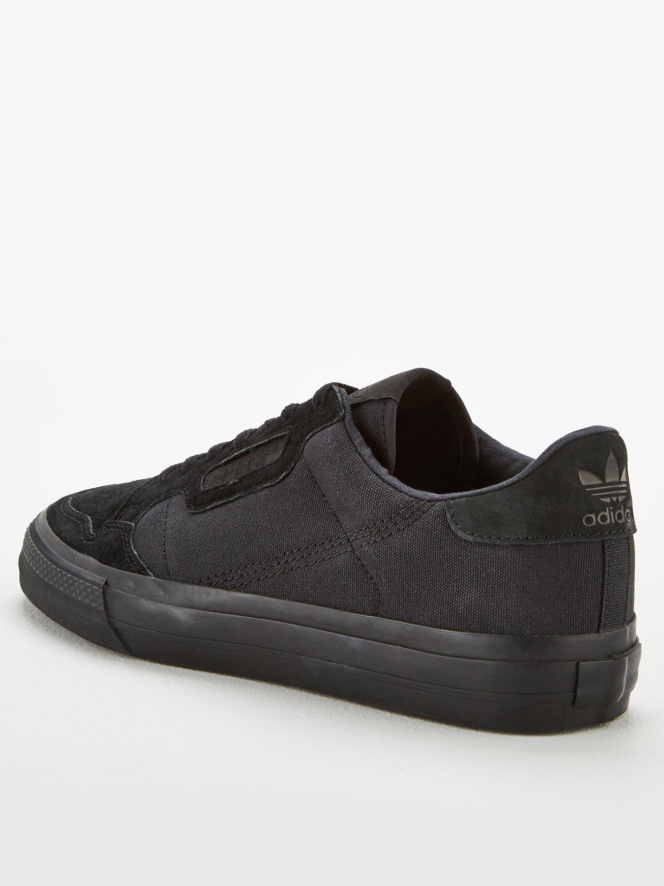 adidas canvas black