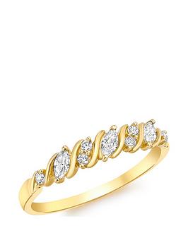 love-gold-9ct-gold-cubic-zirconia-7-stone-swirl-ring