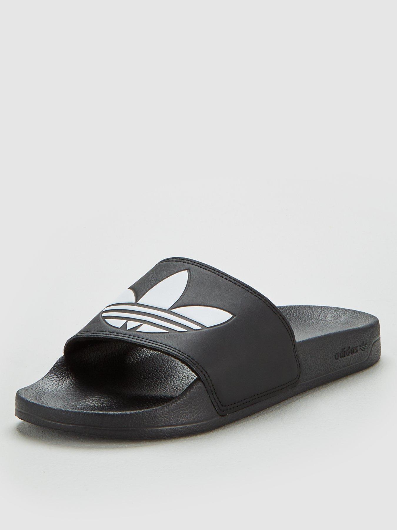 undefined Unisex Adilette Lite Sliders - Black
