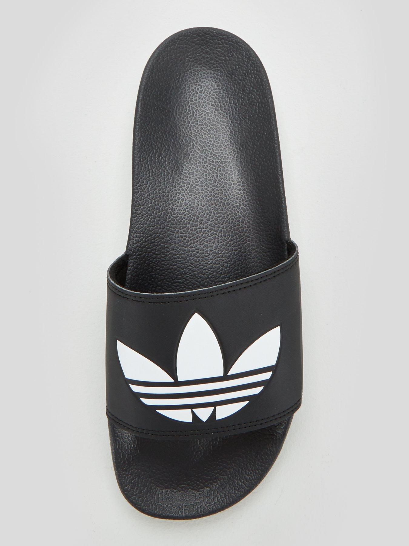 adidas Originals Unisex Adilette Lite Sliders - Black | Very.co.uk