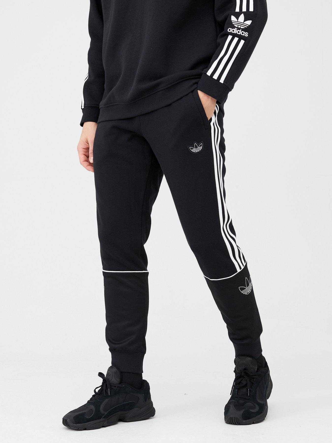 adidas track pants with zip pockets