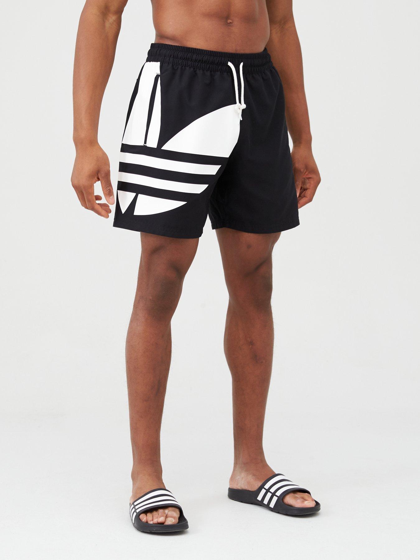 adidas originals big trefoil swim shorts