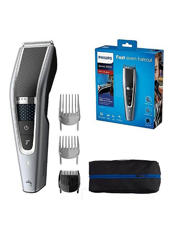 Image 1 of 5 of Philips Series 5000 Cordless Hair Clipper with Turbo Mode, HC5630/13