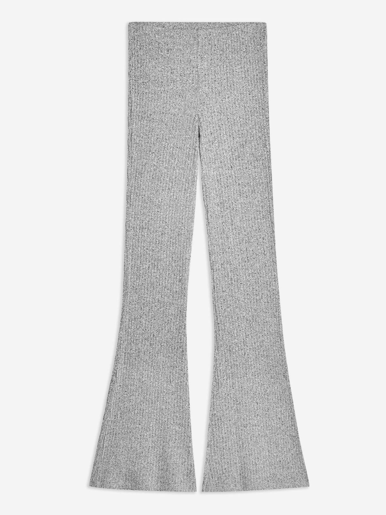 topshop grey flares