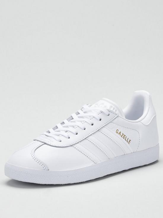front image of adidas-originals-gazelle-whitegold