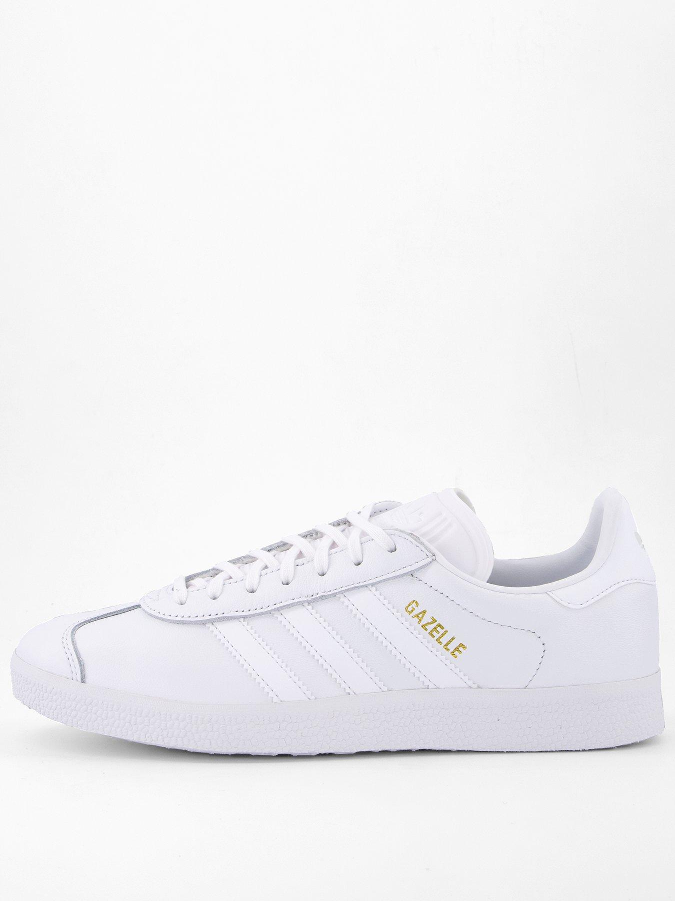 Image 3 of 7 of adidas Originals Gazelle - White/Gold