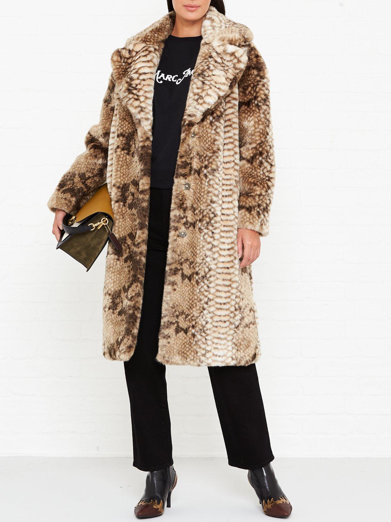 Jakke Katie Snake Faux Fur Coat review