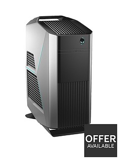 Alienware Aurora R8, Intel® Core™ i7-9700K, 8GB GeForce RTX 2080 Graphics, 16GB DDR4 RAM, 2TB HDD & 512GB SSD, Gaming PC