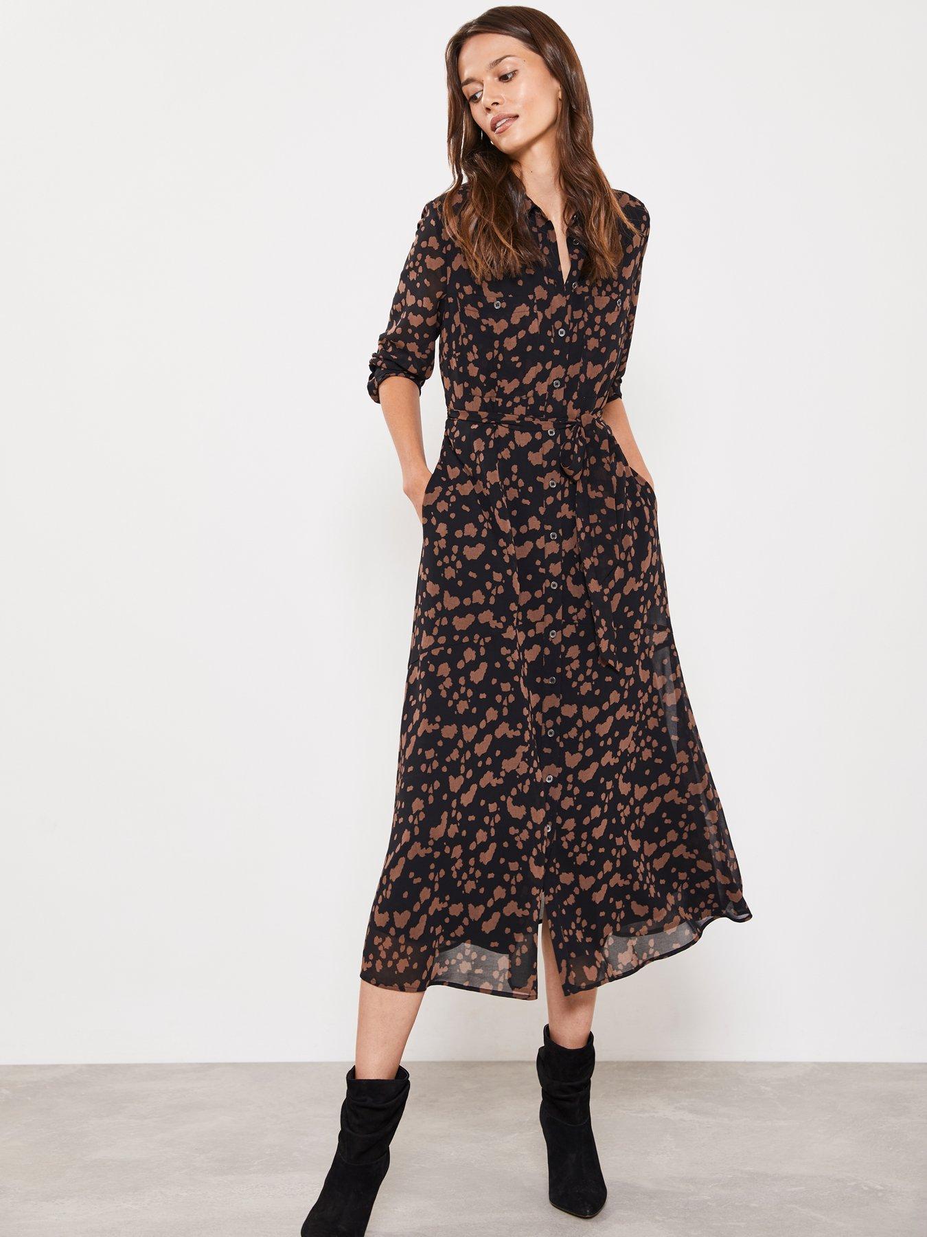 mint velvet animal print jumpsuit