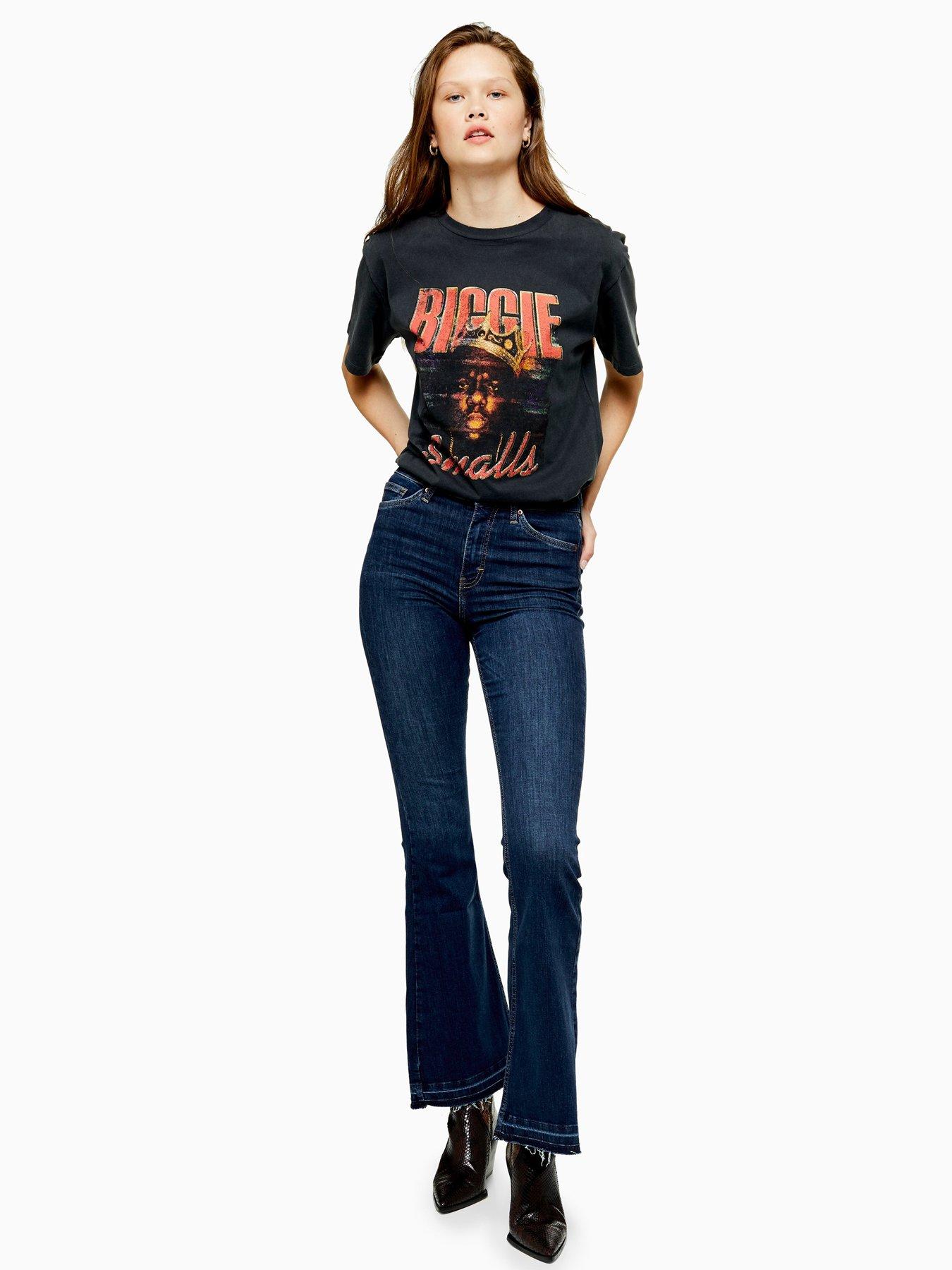 indigo flared jamie jeans