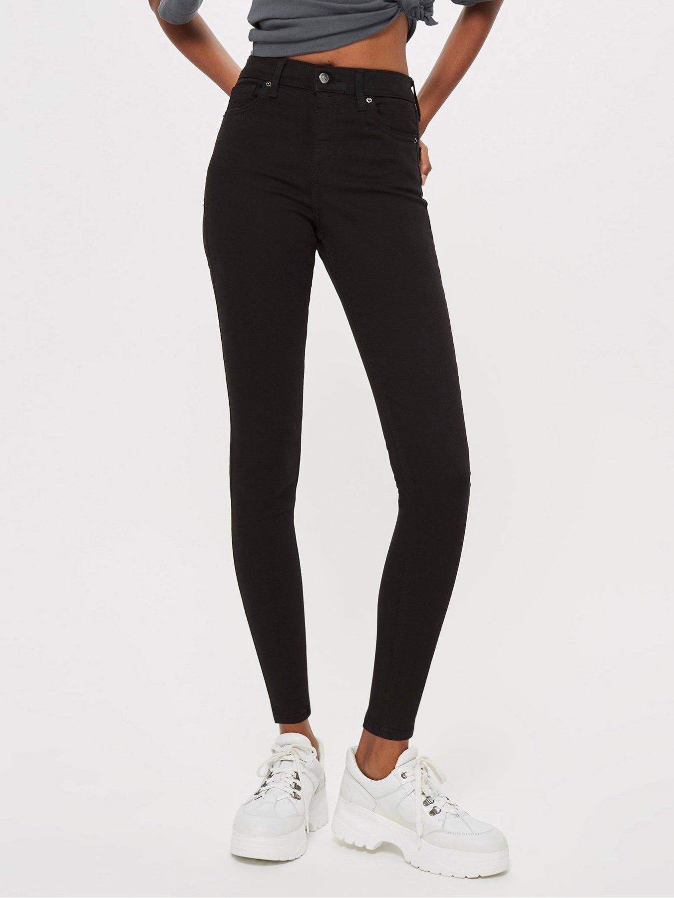 topshop jamie jeans black