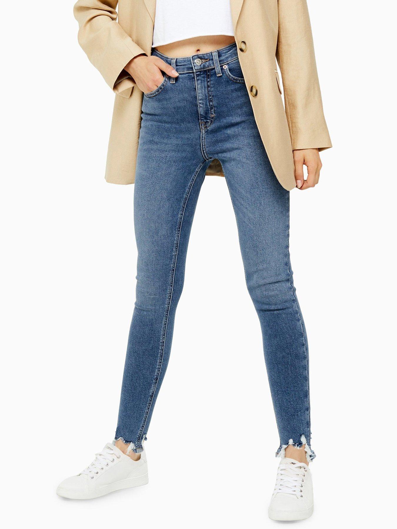 Topshop Jagged Hem Jamie Skinny Jeans review