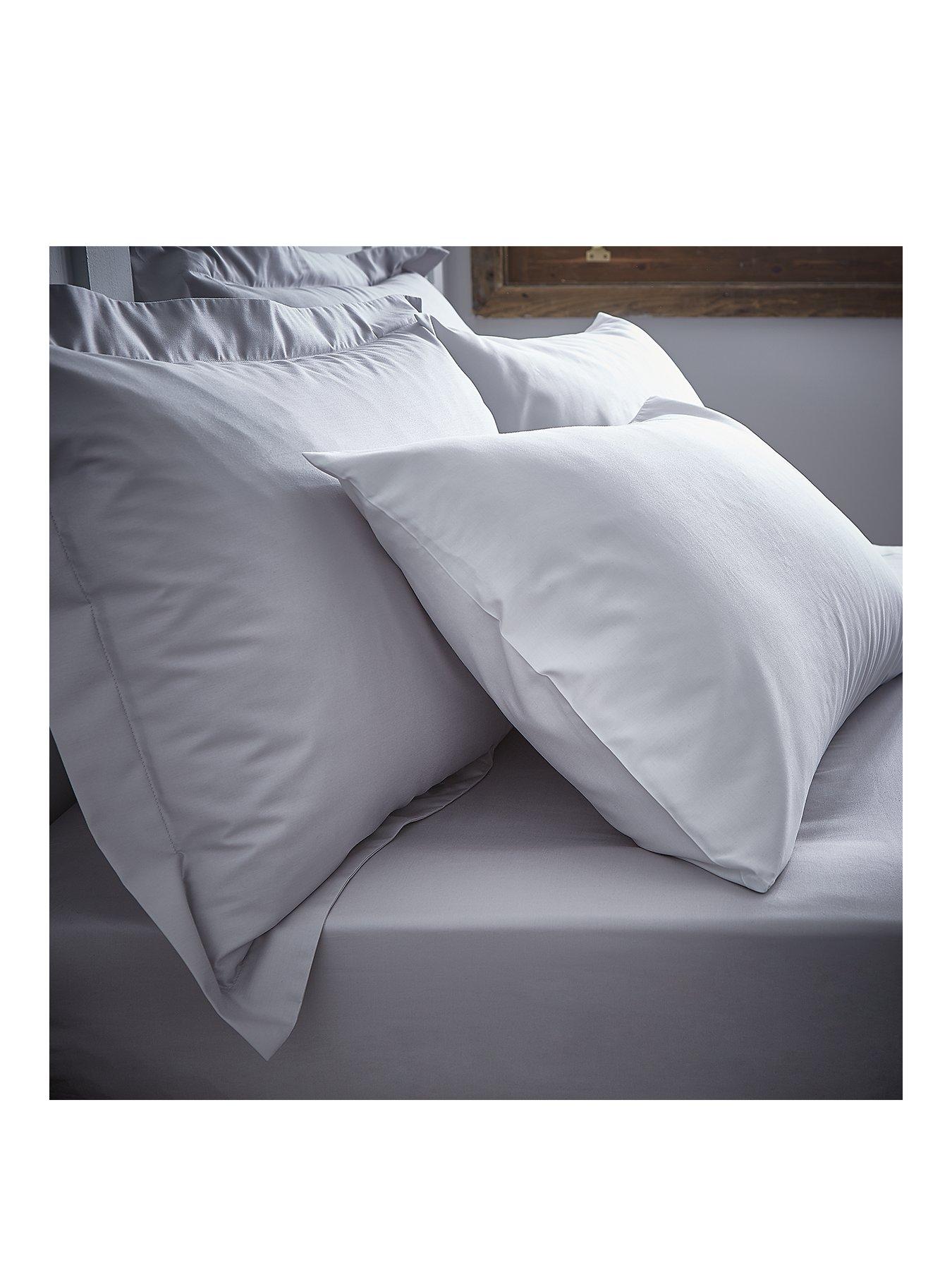 Product photograph of Content By Terence Conran Modal Oxford Pillowcase Single - Grey from very.co.uk