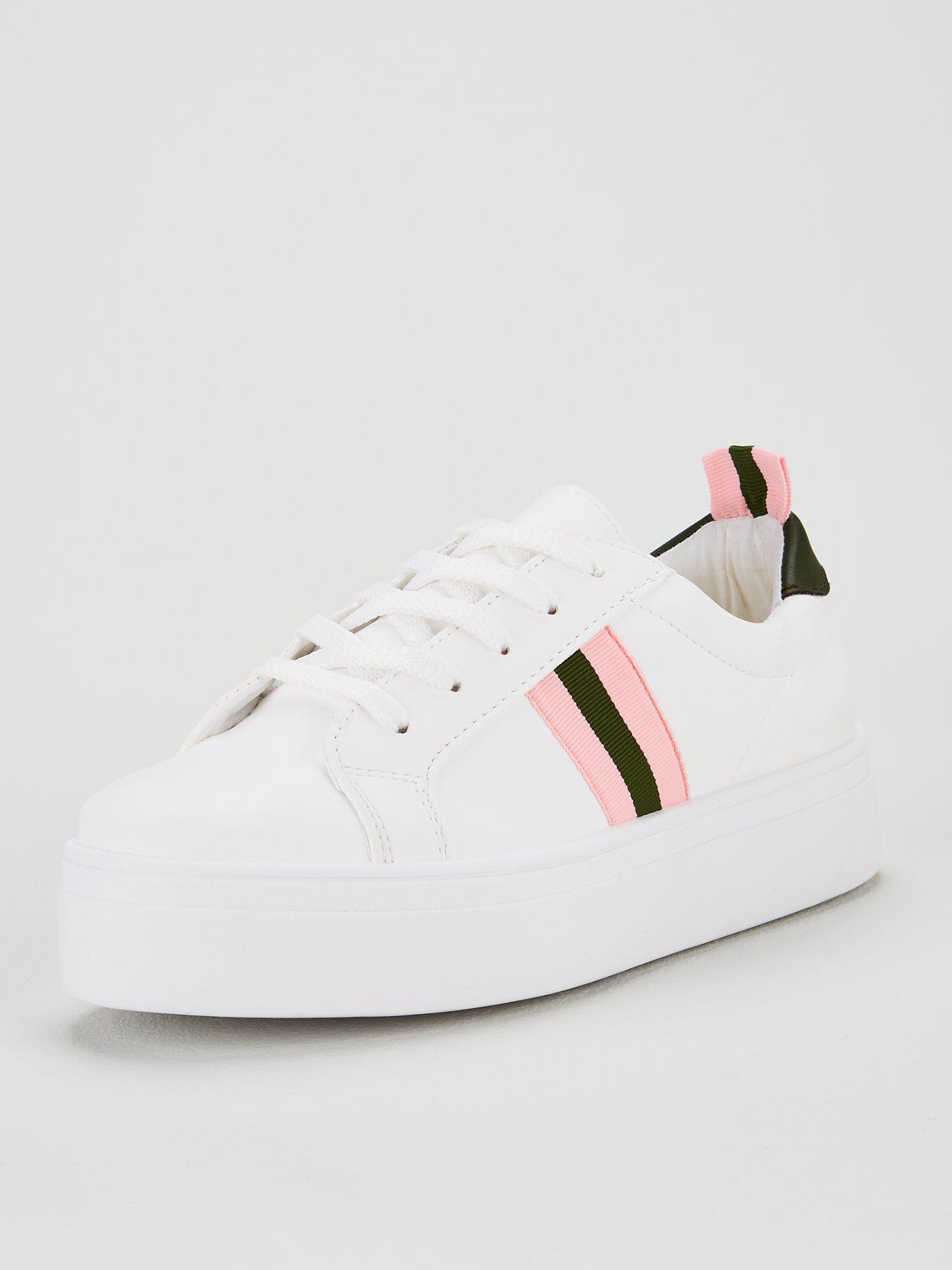 trainers with v on the side