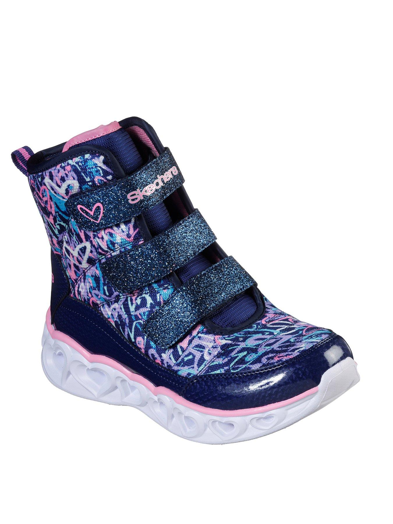 skechers heart lights shoes