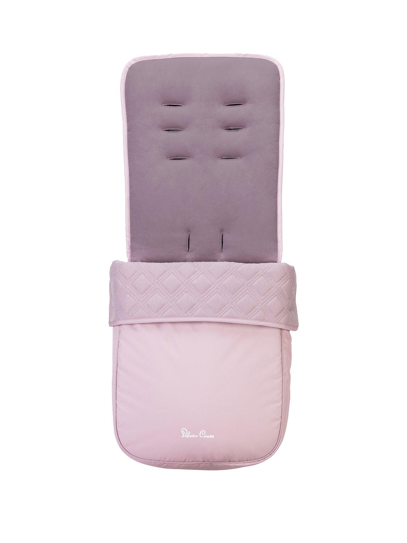 silver cross cosy toes pink