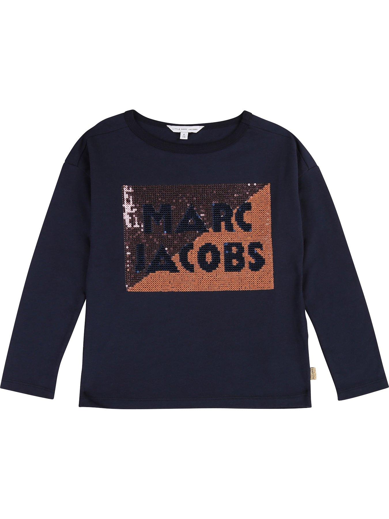 Little Marc Jacobs Girls Multi Sequin Logo Top review