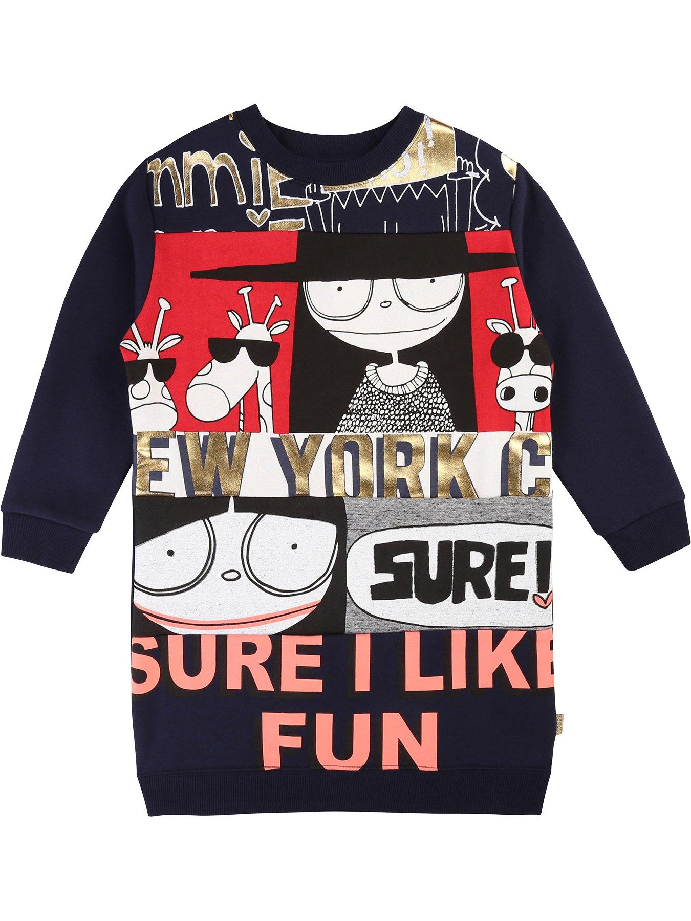 Little Marc Jacobs Girls Miss Marc Illustrated Dress review