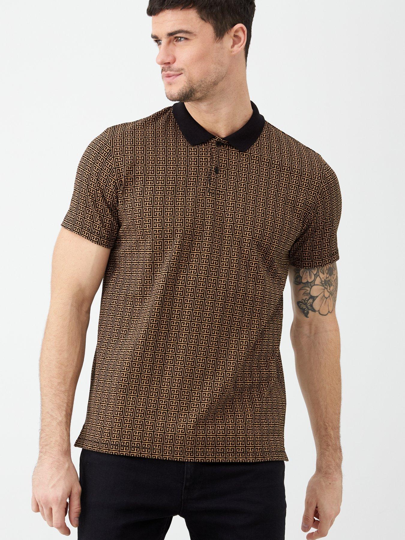 V By Very Printed Geometric Polo Shirt review