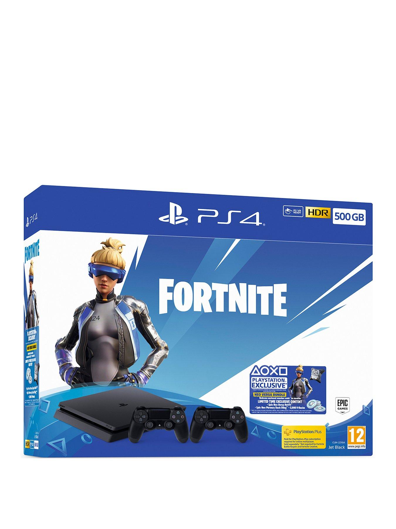 Playstation 4 Fortnite Neo Versa 500Gb Ps4 Bundle With Second Dualshock 4 Controller And Optional Extras review