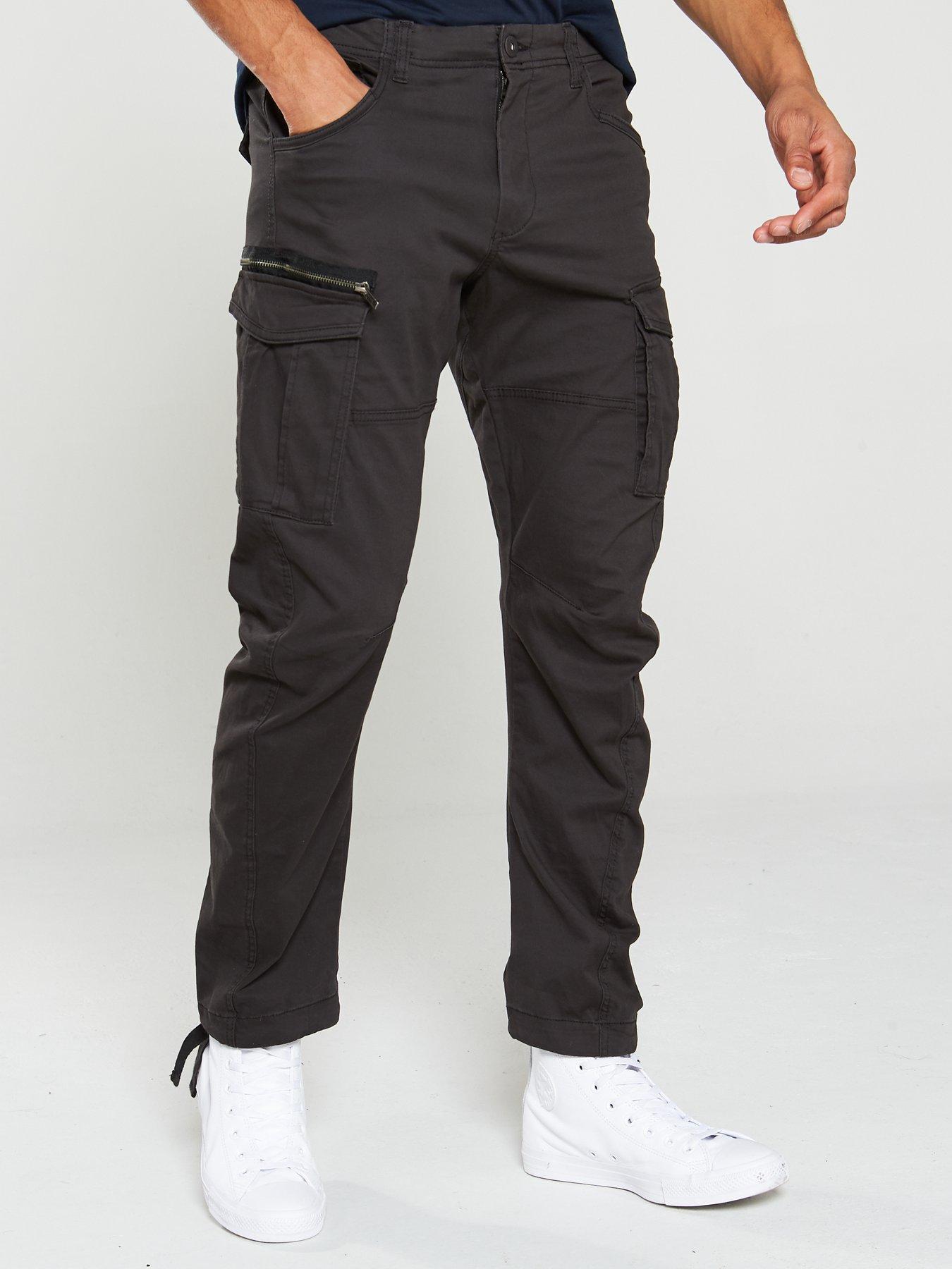 jack and jones cargo pants black