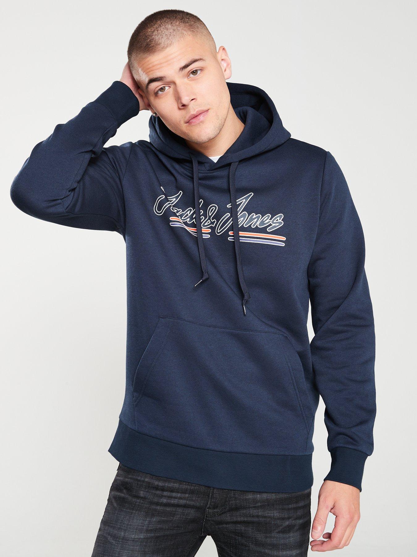 jack & jones blue sweatshirt