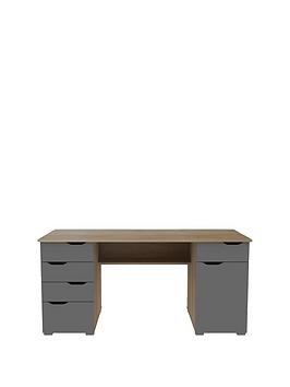 Product photograph of Alphason Michigan Desk from very.co.uk