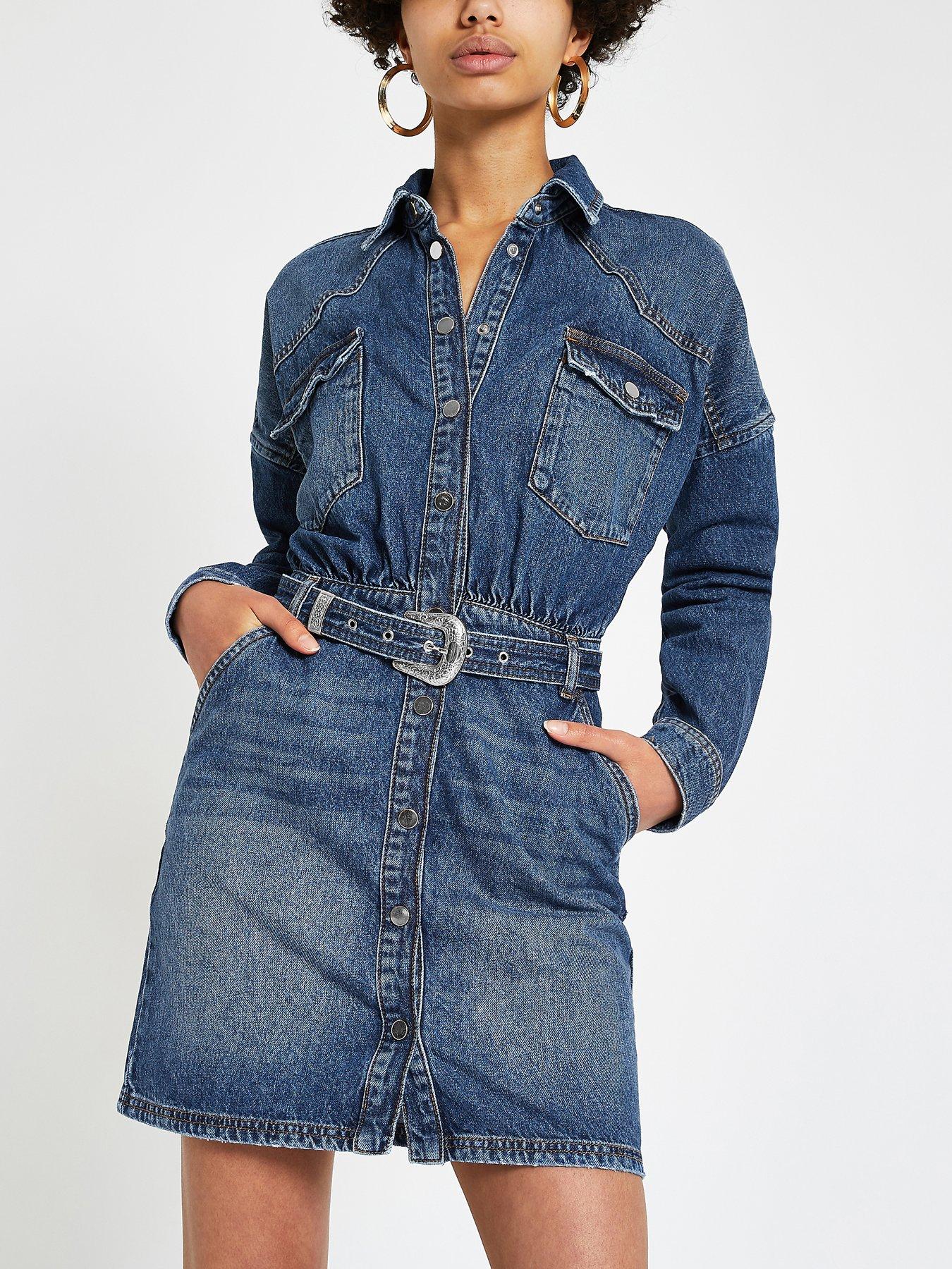 denim shirt dress uk