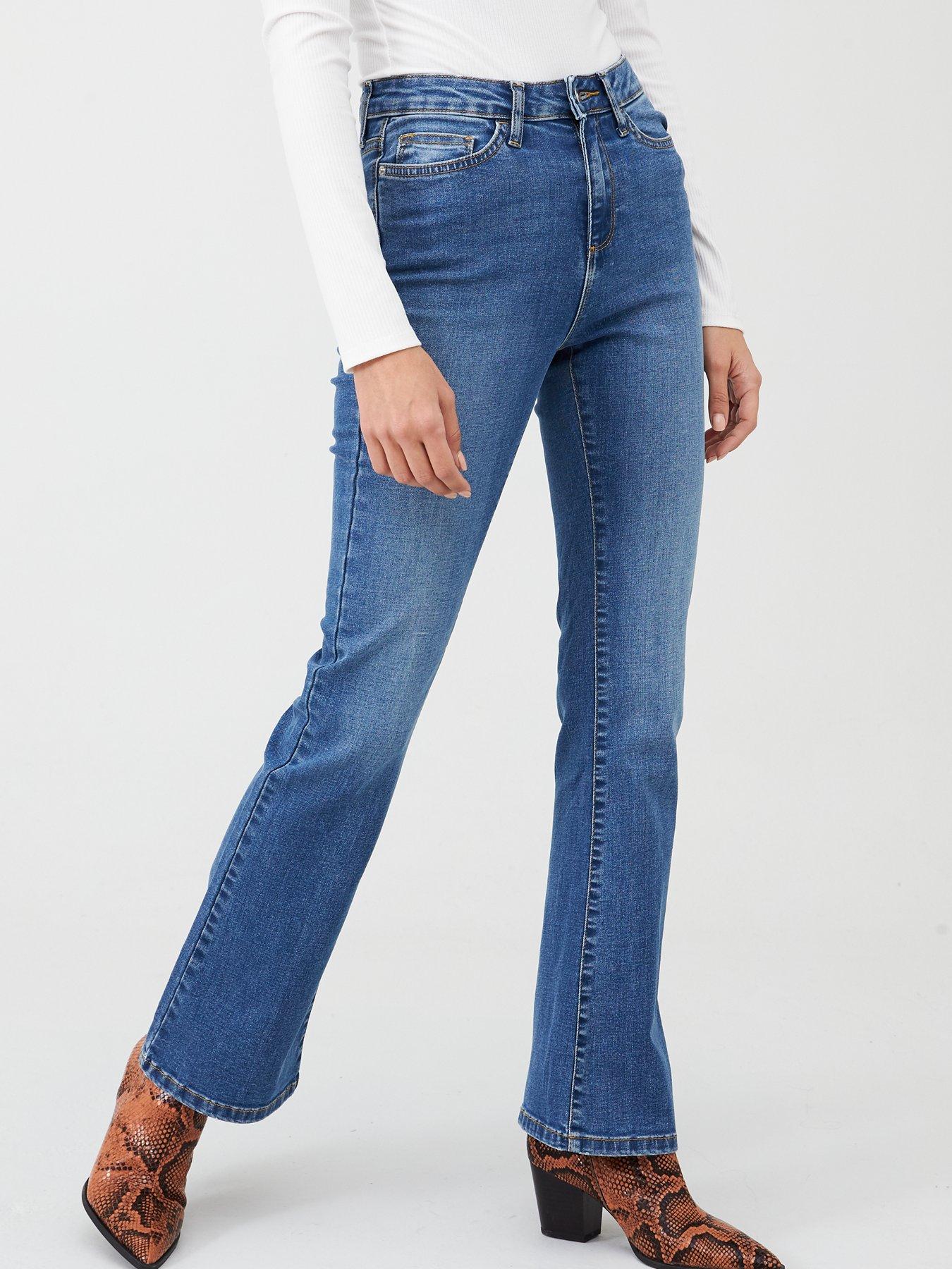 high waist bootcut jeans uk